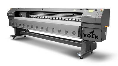Изображение Сольвентный принтер широкоформатный Volk C8 3,2 м, 8 печатных головок Konica, 260 м2/ч